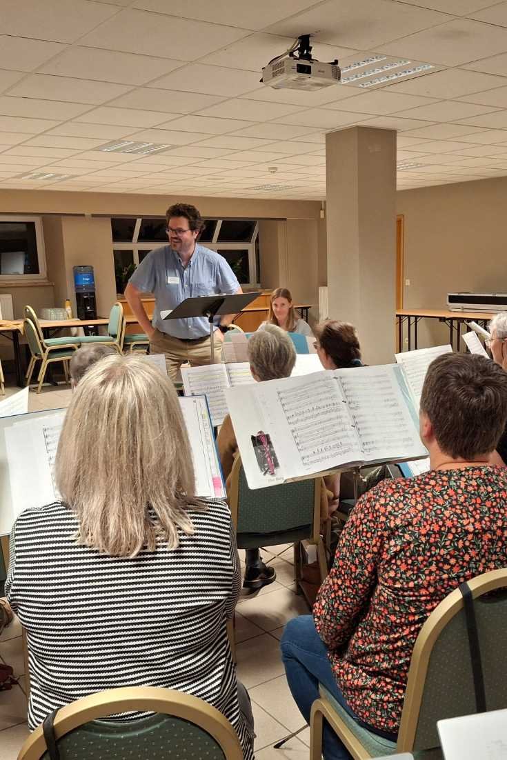 foto van proefles bij cantabile